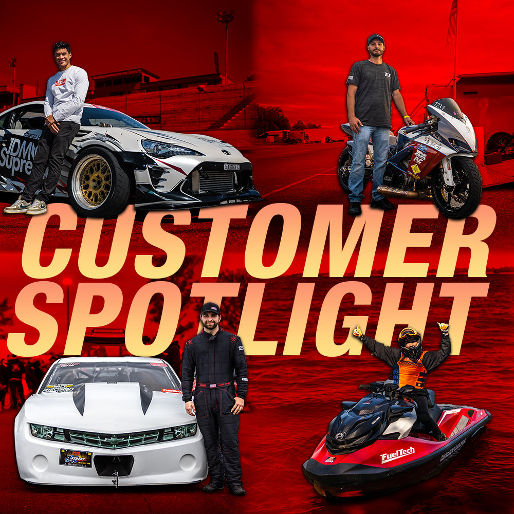 FuelTech Customer Spotlight - Show off your racecar, PWC, motorcycle, boat, sprint car, or other racing vehicle running FuelTech. 