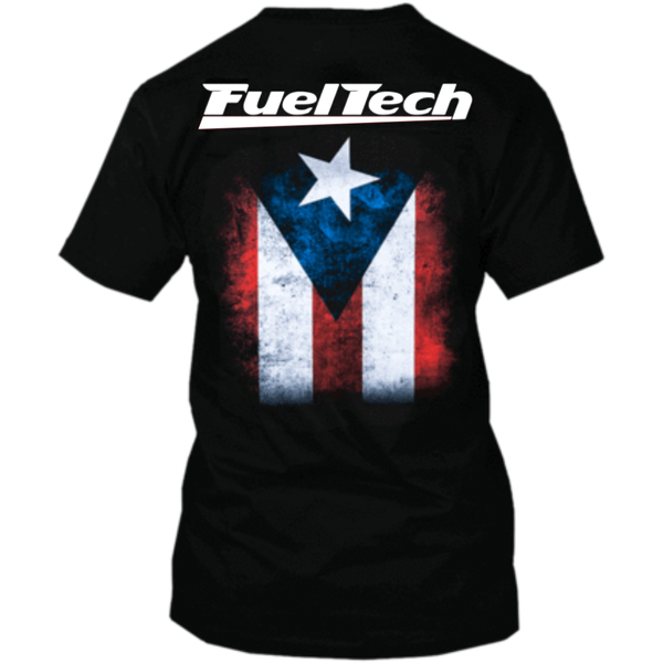 FuelTech Puerto Rico Flag T-Shirt FuelTech USA