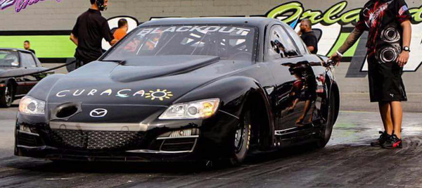 Abel Burgos is the 2016 Orlando Modified Champion in his Mazda RX-8