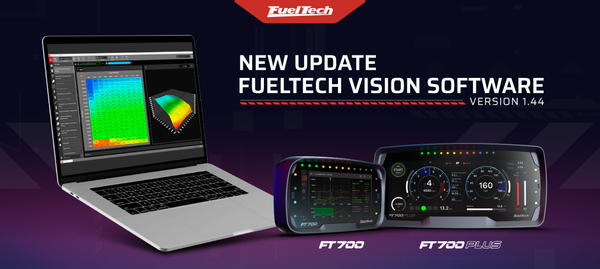 FuelTech Vision Software Update | V1.44 | F700 & FT700PLUS - FuelTech USA