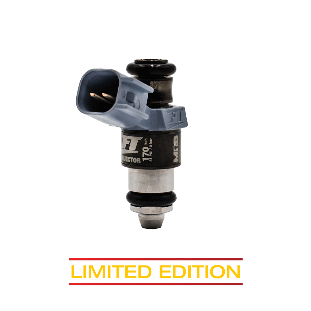 Complete Injector FT Injector 170lb/h Short Length (EV6 Connector) - FuelTech USA