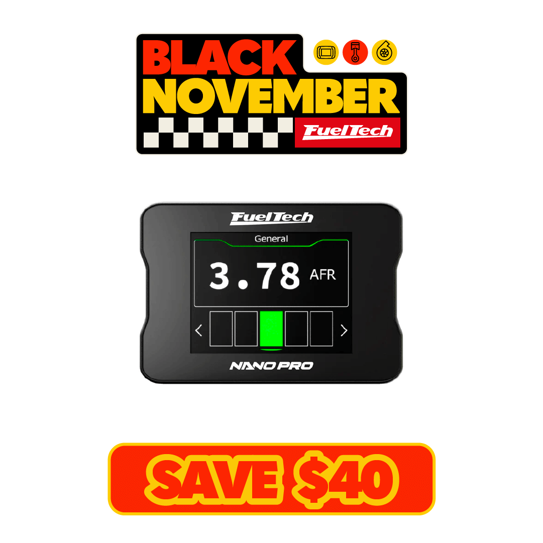 NanoPRO Wideband O2 Sensor Controller Display & Switch - FuelTech USA