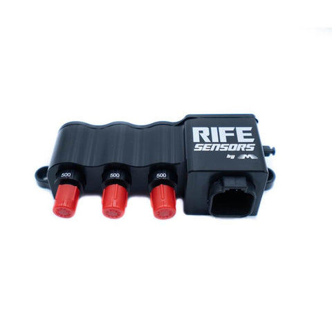 RIFE ProMod Series Transmission Combo Pack for TH400 Lock Up Transmission Pressure Triple Sensor Block Kit with Mount