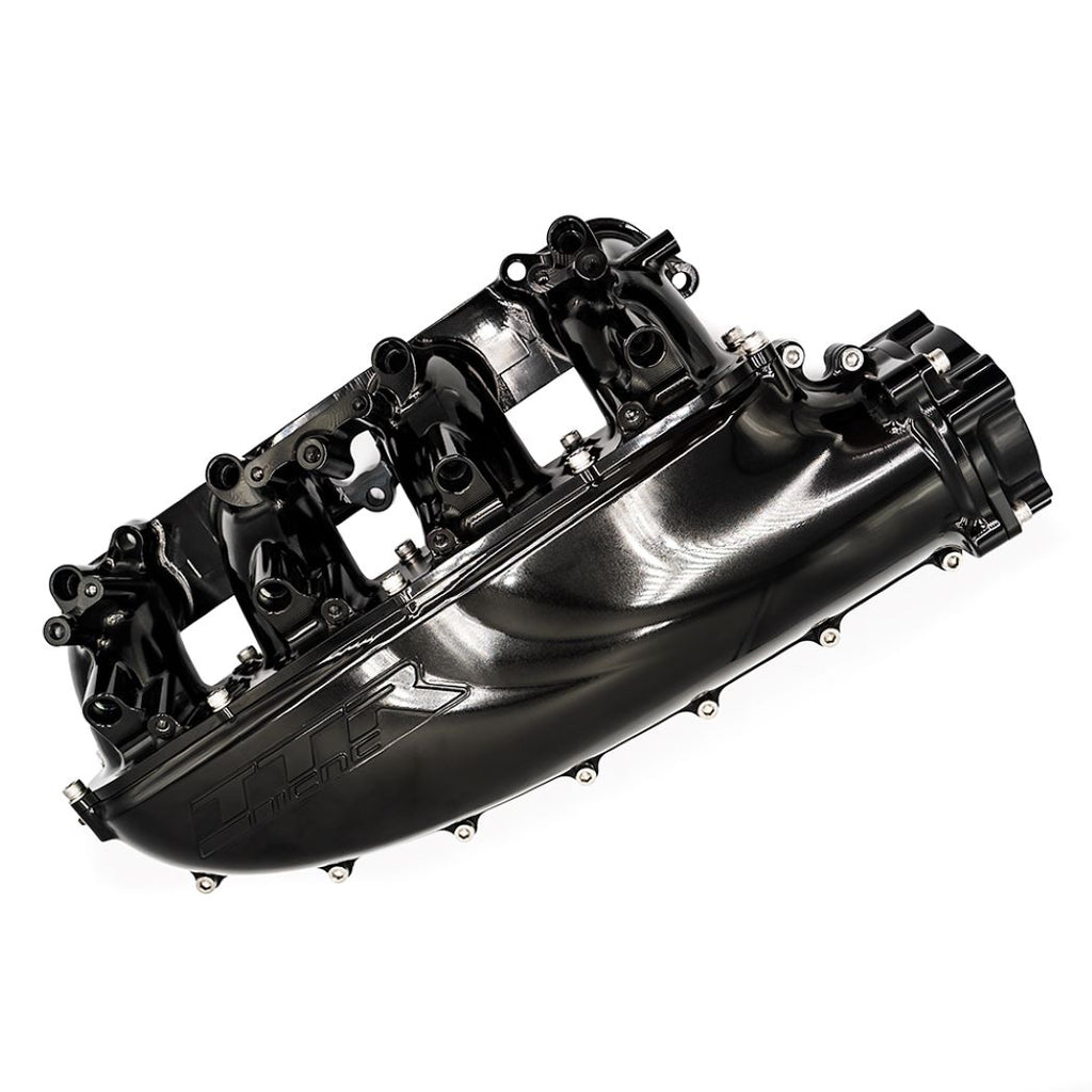 FuelTech TTR CNC Billet Intake Manifold 4 Injector for Yamaha 1900 PWC jet ski 1.9L engine.