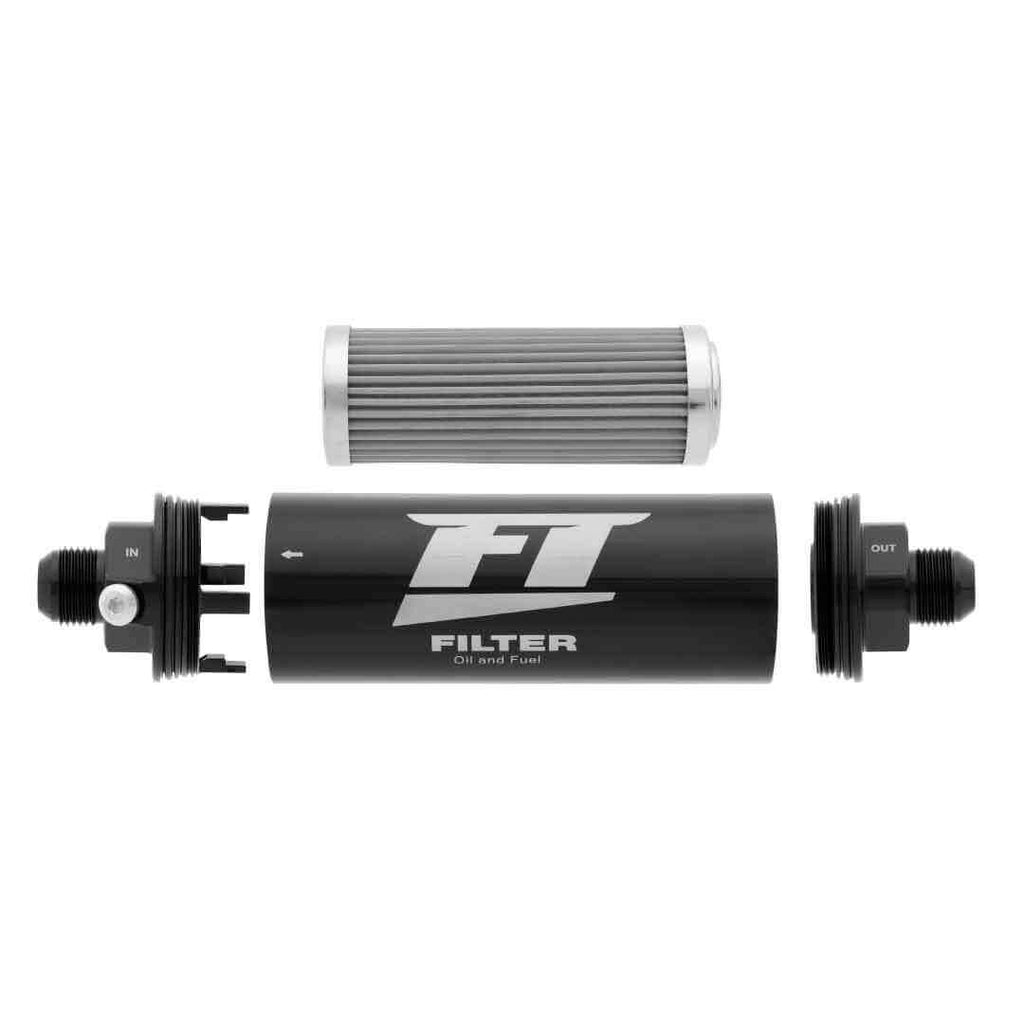 FuelTech FT Fuel/Oil Filter 12an w/1/8 NPT Port 60-Micron FuelTech FT Fuel/Oil Filter 12an w/1/8 NPT Port 60-Micron