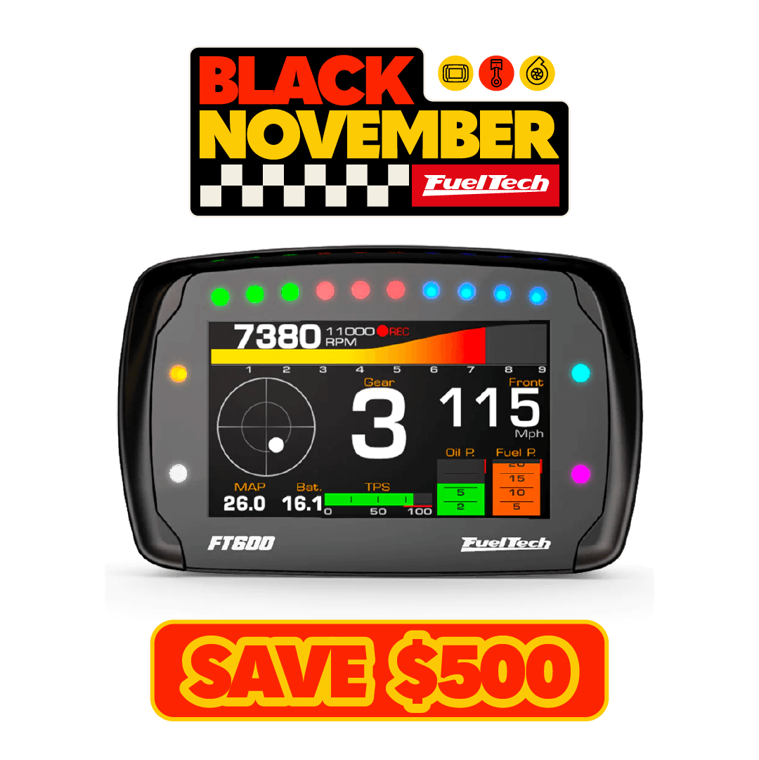 FuelTech FT600 ECU with EFI and Touchscreen Dash Display - FuelTech USA