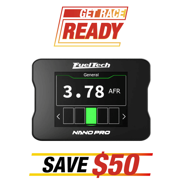 NanoPRO Wideband O2 Sensor Controller plus Dash Display & Switch Panel