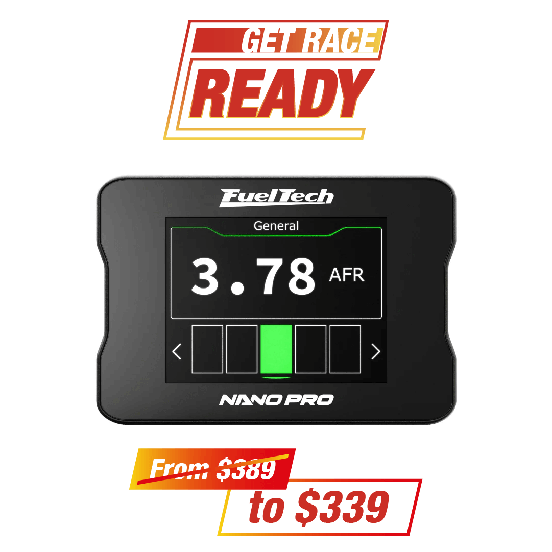 NanoPRO Wideband O2 Sensor Controller plus Dash Display & Switch Panel ...