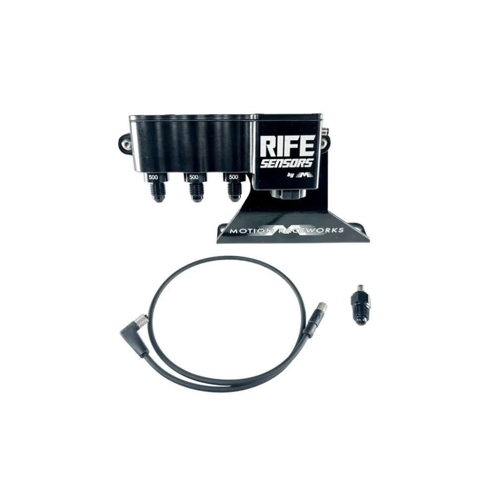 RIFE Pro Series Transmission Combo Pack for TH400 Lock Up Transmission Pressure Triple Sensor Block Kit with Mount