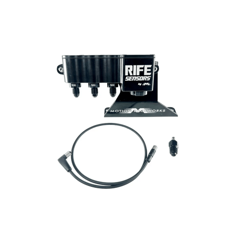RIFE Pro Series Transmission Combo Pack for TH400 Lock Up Transmission Pressure Triple Sensor Block Kit with Mount