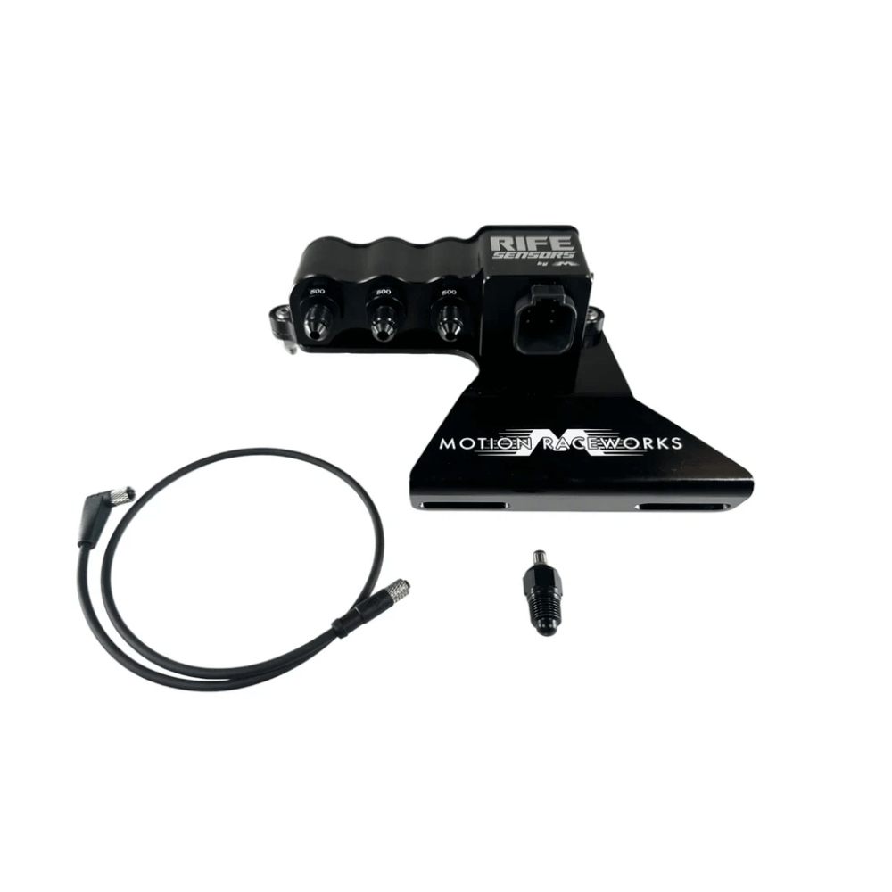 RIFE Pro Series Transmission Combo Pack for TH400 Lock Up Transmission Pressure Triple Sensor Block Kit with Mount