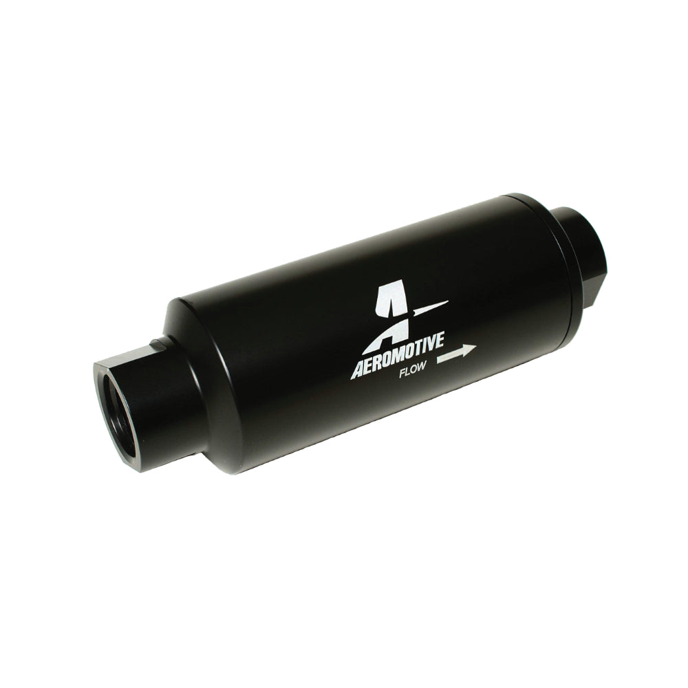 Automotive 10-micron microglass in-line filter with ORB-12 Ports