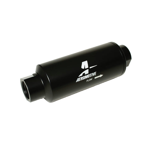 Automotive 10-micron microglass in-line filter with ORB-12 Ports