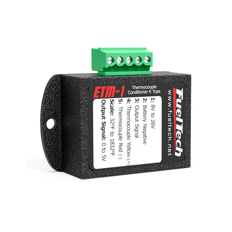 FuelTech ETM-1 Thermocouple Controller for Type K Thermocouple 