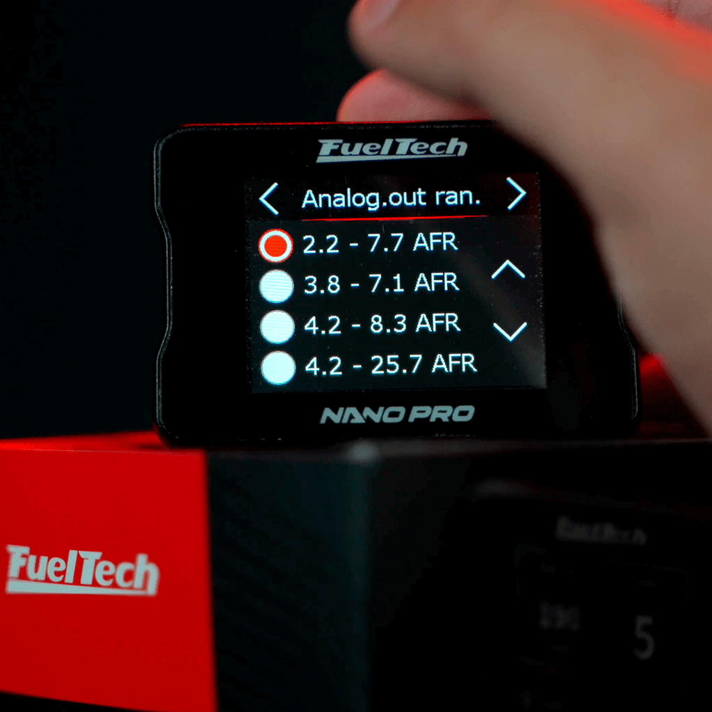 NanoPRO Wideband O2 Sensor Controller Display & Switch - FuelTech USA
