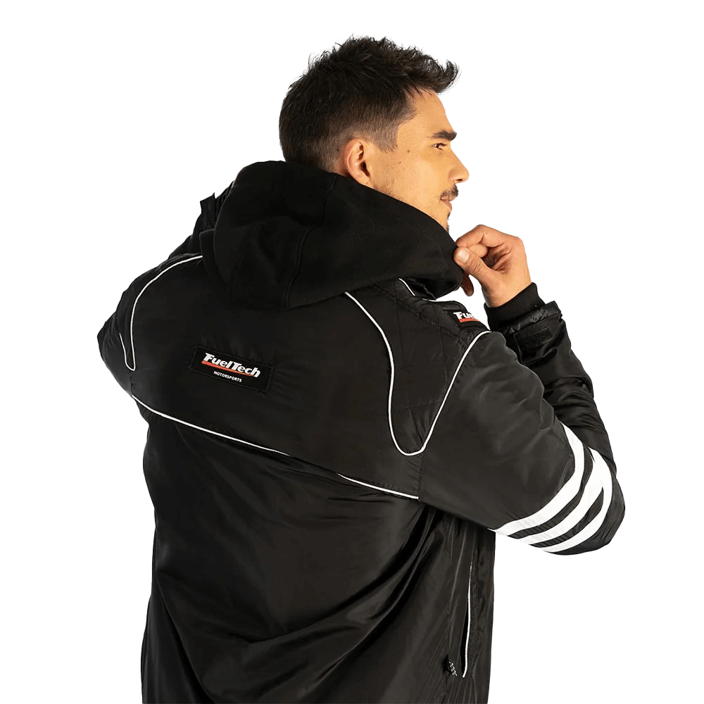 Back of FuelTech's Motorsports Jacket